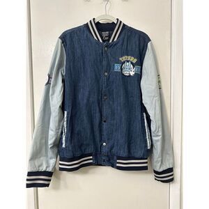 Studio Ghibli My Neighbor Totoro Circle Portrait Varsity Jacket Size M